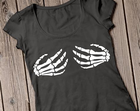 Skeleton Boob Hands Svg Skeleton Hands Svg Skeleton Svg Halloween