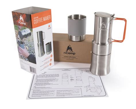 Compact Espressostyle Caf Coffee Maker For Camping Hiking Backpacking