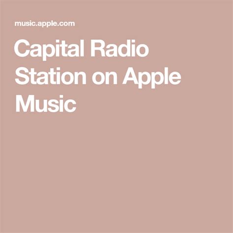 ‎Capital Radio Station on Apple Music Capital Radio, Balloon Crafts ...