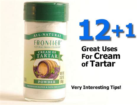 12+1 Great Uses For Cream of Tartar