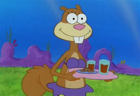 Sandy Cheeks Spongebob Guide An Underwater Squirrel The Sponge Bob Club