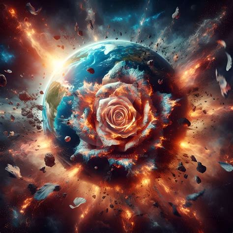 earth explode   kevinzhengai  deviantart