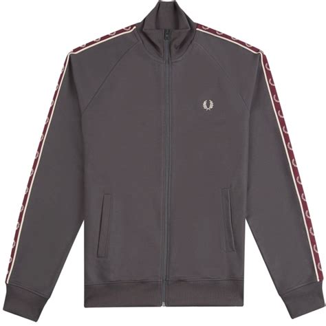 Fred Perry Contrast Tape Track Jacket J R