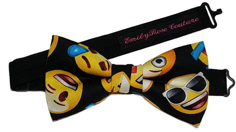 Emoji Bow Tie Emoji Faces Bow Tie Emoji Fan Bow Tie T Etsy 日本