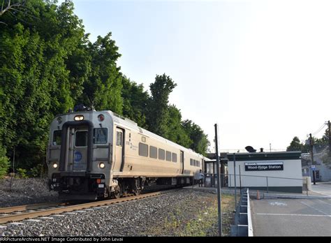 Metro North Comet V Cab Car Is On The Point Of Njt Pvl Train