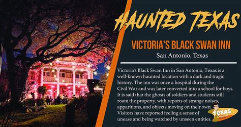 Haunted Texas Victoria S Black Swan Inn