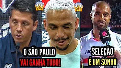 Olha O Que O Novo TÉcnico Do SÃo Paulo Falou ApÓs VitÓria No Paulista E