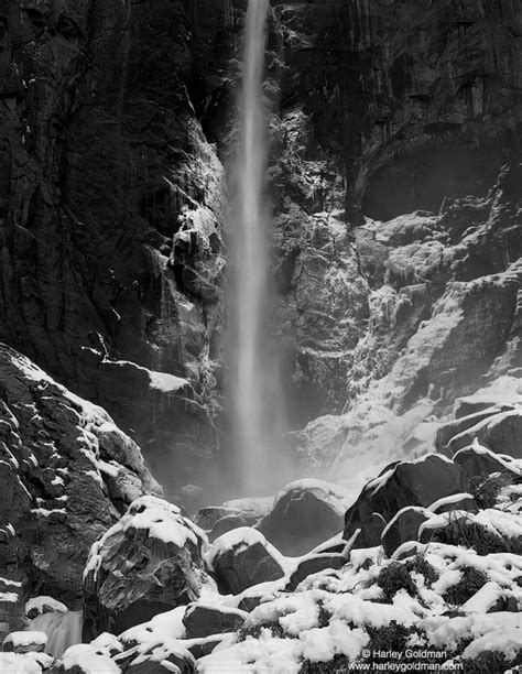 Bridalveil Falls in Winter | Yosemite National Park | Landscape ...