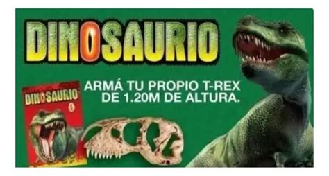 Coleccion Dinosaurio Para Armar Tiranosaurio Rex Mercadolibre