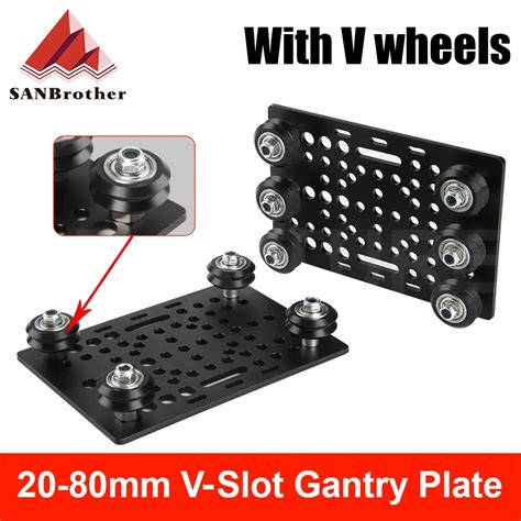 V Wheel Aluminium V Slot Gantry Set Mm Gantry Plate With V