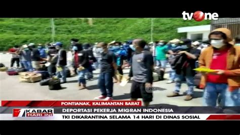 Malaysia Deportasi Orang Tenaga Migran Indonesia Yang Bermasalah