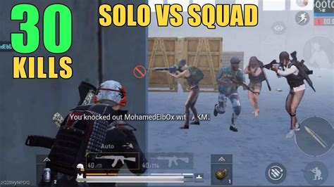 Ultra Fast Reaction Kills Solo Vs Squad Pubg Mobile Youtube