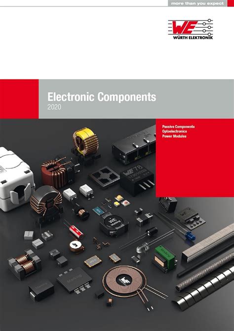 Würth Electronic Components 2020 catalogue