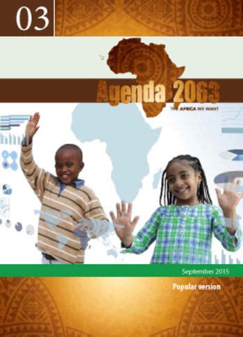 Agenda 2063: The Africa We Want | AUDA-NEPAD