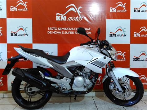 Yamaha Fazer Ys Branca Km Motos Sua Loja De Motos Seminovas