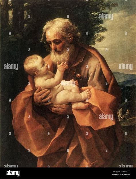 Saint Joseph By Guido Reni Stock Photo Alamy