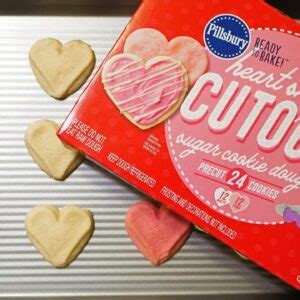 Pillsbury Heart Shape Sugar Cookies - Table and Flavor