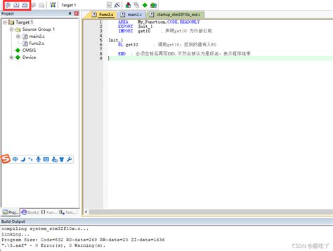 Keil下stm32的c与汇编语言混合编程keil5 103 C内嵌汇编 Csdn博客