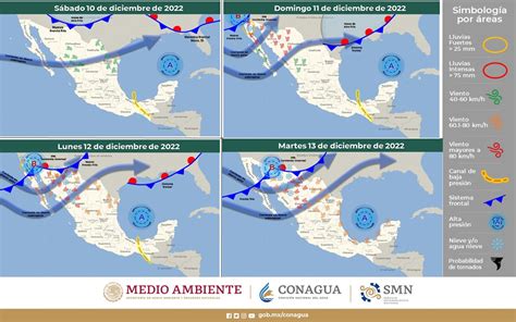 Clima En México El Frente Frío 15 Provocará Heladas