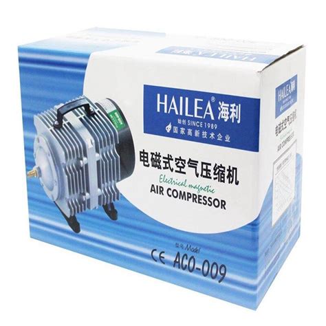 New Hailea Aco 009 Electromagnetic Air Pump For Aquarium 120w Air