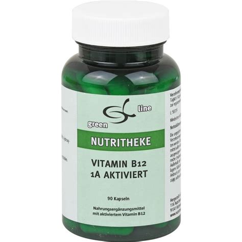 Vitamin B12 1a Aktiviert Kapseln 90 St Vitamine Unsere