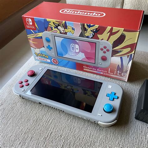 Jual Nintendo Switch Lite Zacian And Zamazenta Edition Shopee Indonesia