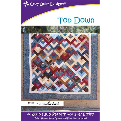 Patterns Cozy Quilt Designs Top Down Quilt Pattern By Cozy Quilt