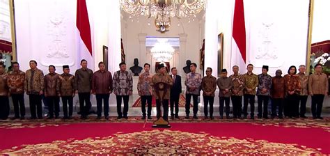 List Nama Menteri Di Kabinet Prabowo Gibran Periode