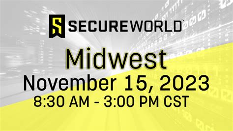 SecureWorld Midwest Virtual Conference 2023 InfoSecMap