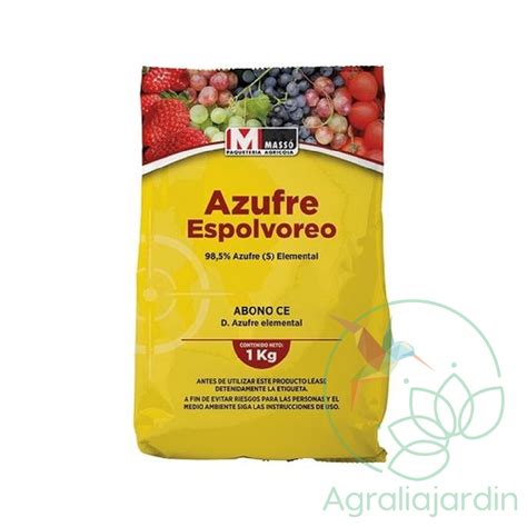 Azufre C Prico Espolvoreo Kg Agralia Jard N