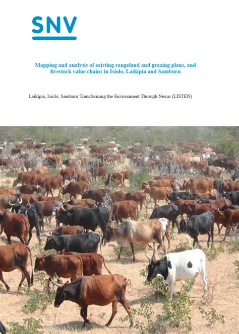 Mapping Analysis Existing Rangeland Grazing Plans Livestock Knowledge