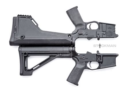 Moe Rifle And Moe Fixed Carbine Stocks Shown Size Differen