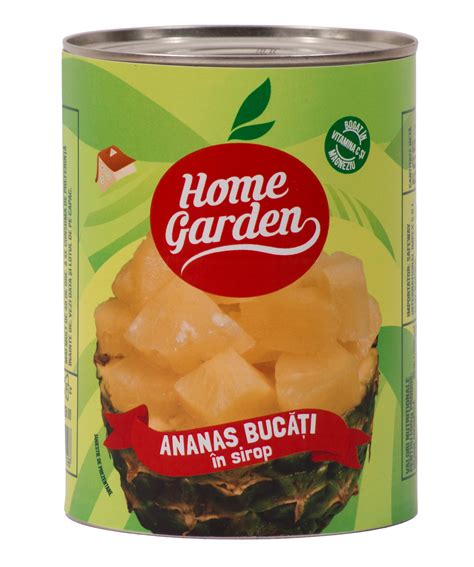 Home Garden Compot Ananas Bucati