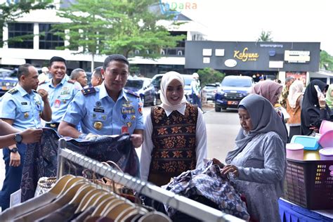 Peringati Hut Ke Tni Au Lanud Halim P Gelar Bazar Dan Pasar Murah