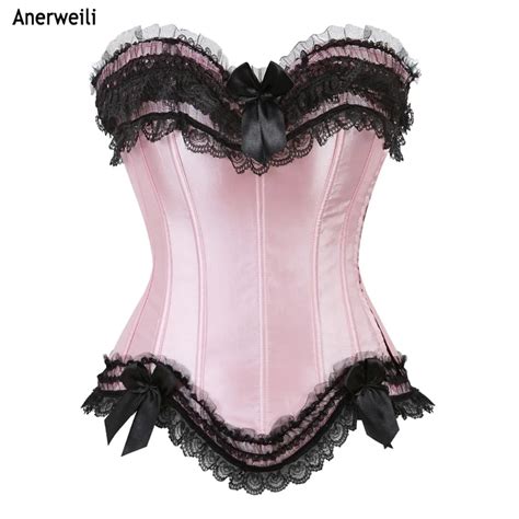 Anerweili Sexy Lace Body Shaper Back Bangdage Adjusted Women Sliming