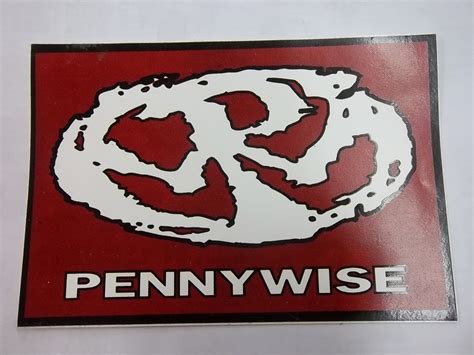 PENNYWISE - LOGO STICKER – Headline Records