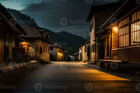 Village At Night Stock Photos, Images and Backgrounds for Free Download