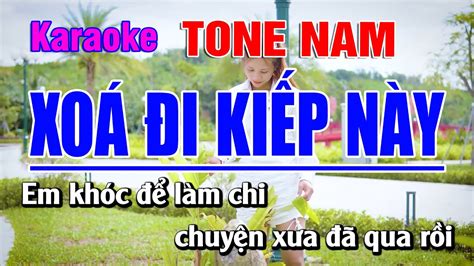 Karaoke Xo I Ki P N Y Tone Nam Beat Chu N Youtube