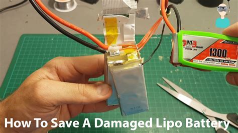 How To Save Your Damaged Lipo Battery Youtube