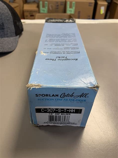 Drier Filter Sporlan C S T Hh Catch All Suction Line Solder