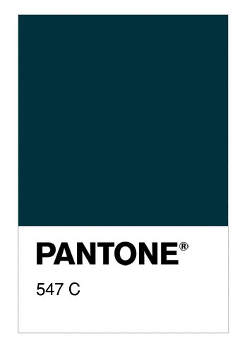 Colore Pantone® 547 C Numerosamenteit