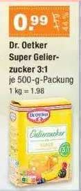 Dr Oetker Super Gelierzucker 3 1 Angebot Bei V Markt