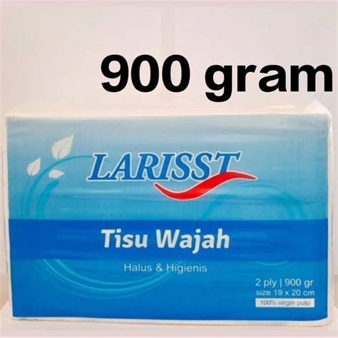 Larisst Tissue Facial Tissue 900 Grams Original Quality Large Packaging