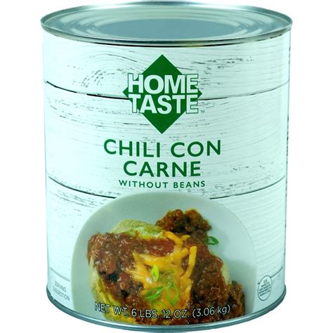 Home Taste Chili Con Carne No Bean Shelf Us Foods Chefstore