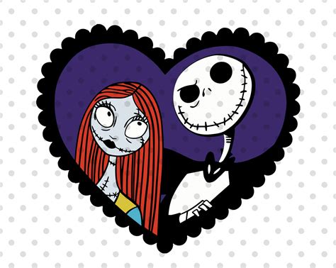 Jack And Sally Svg Sally Svg Jack Svg Sally Cricut Etsy Australia