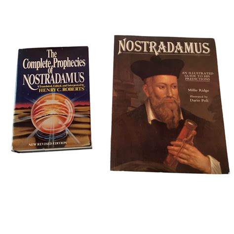 NOSTRADAMUS An Illustrated Guide And The Complete Prophecies 2 Book