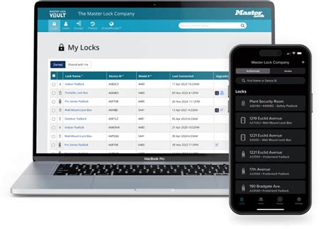 Master Lock Vault App Smart Padlocks Lock Boxes And More Master Lock