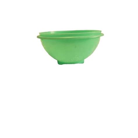 Tupperware Kitchen Vintage Tupperwarejadeite Green Colander