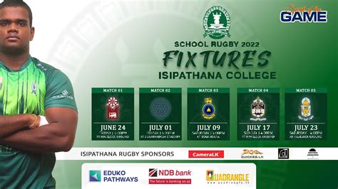 Isipathana College Rugby Preview 2022 Youtube