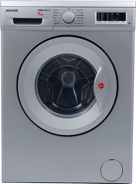 Buy Hoover 7kg Front Load Washing Machine 1000 Rpm Silver Hwm 1007 S Made In Turkey